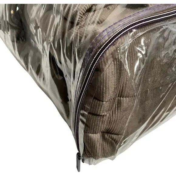 Oscar Oliver Valencia 3 Pc Quilt Set Brown King/California King - Picture 6 of 6